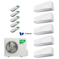Мульти сплит-система BALLU B5OI-FM/out-42HN1+ BSEI-FM/in-07HN1*5шт