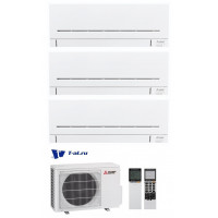 Мульти сплит-система Mitsubishi Electric MXZ-3E68VA+ MSZ-AP20VG*2шт+ MSZ-AP35VGK