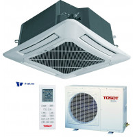 Кассетный кондиционер Tosot T24H-LC2/I / TC04P-LC / T24H-LU2/O